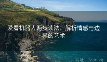 爱看机器人两步读法：解析情感与边界的艺术